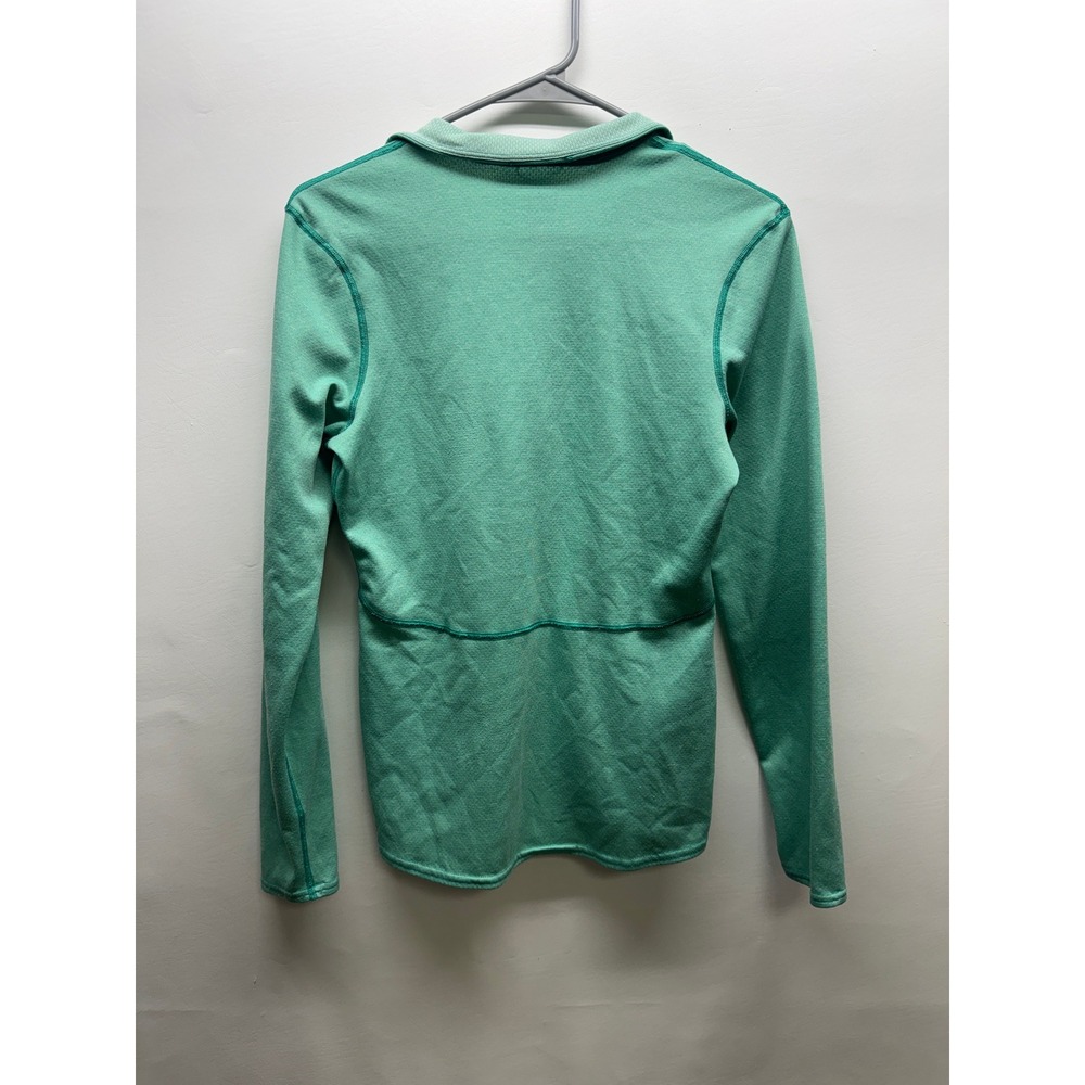 Patagonia Capilene 3 Midweight Women S Green Quarter‎ Zip Pullover Base Layer - Picture 7 of 7
